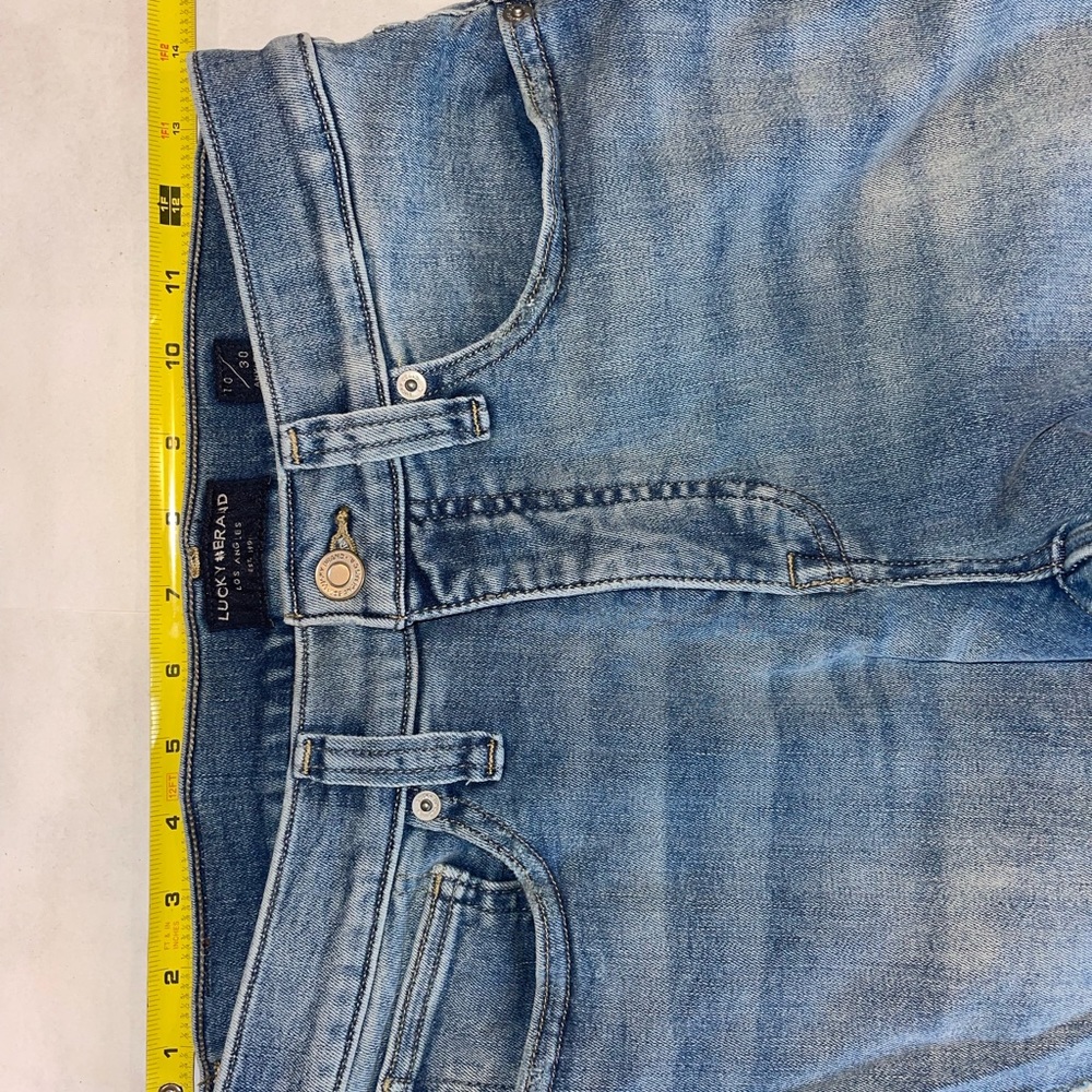 Lucky Brand Ava Skinny Jeans size 10 midrise - Picture 4 of 7
